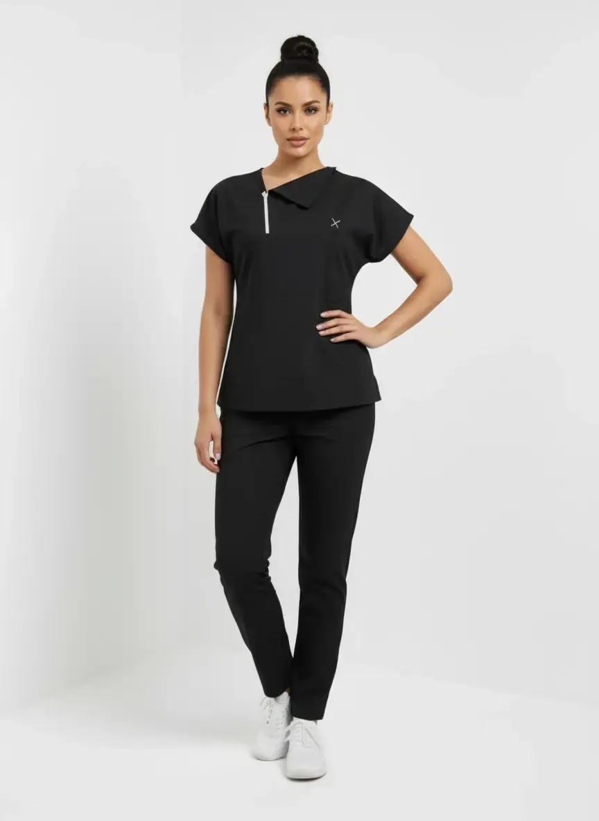 Ms. Single Collar Serisi Takım L - Siyah 113
