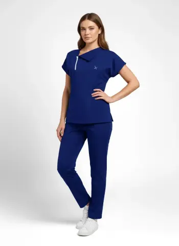 Ms. Single Collar Serisi Takım L - Saks Mavisi 112