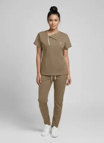 Ms. Single Collar Serisi Takım XS - Bej 122
