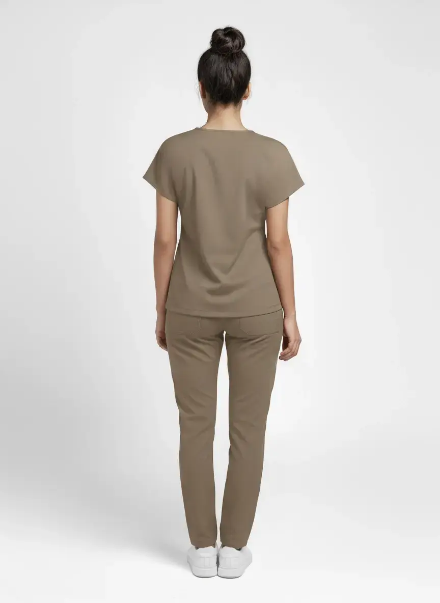 Ms. Single Collar Serisi Takım L - Bej 122
