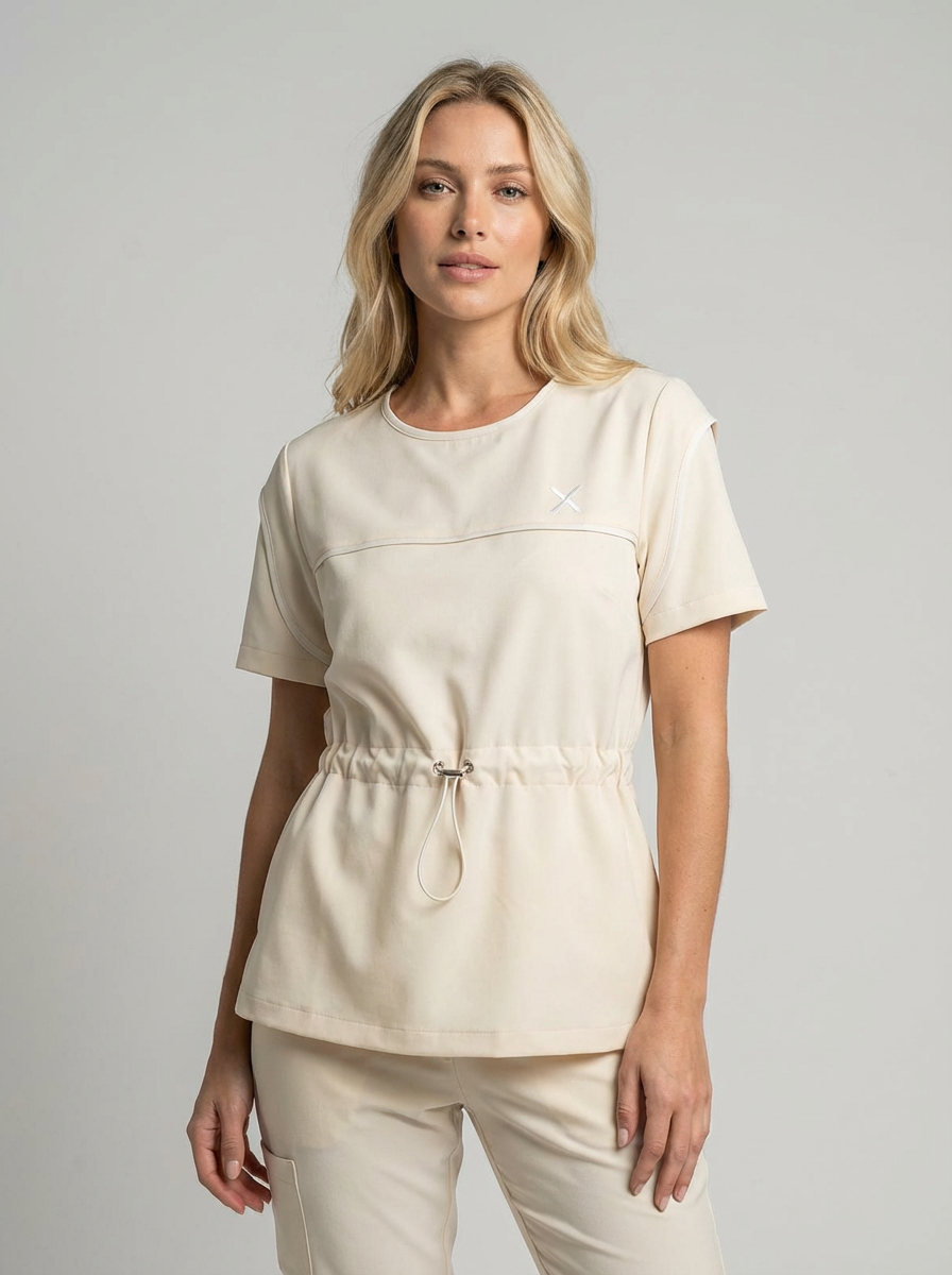 Ms. Lines Serisi Takım XL - Krem 126