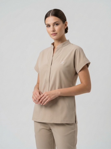 Ms. Long Pat Serisi Takım XS - Bej 122