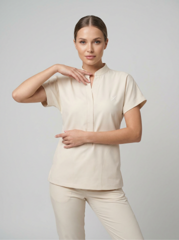 Ms. Long Pat Serisi Takım XXL - Krem 126