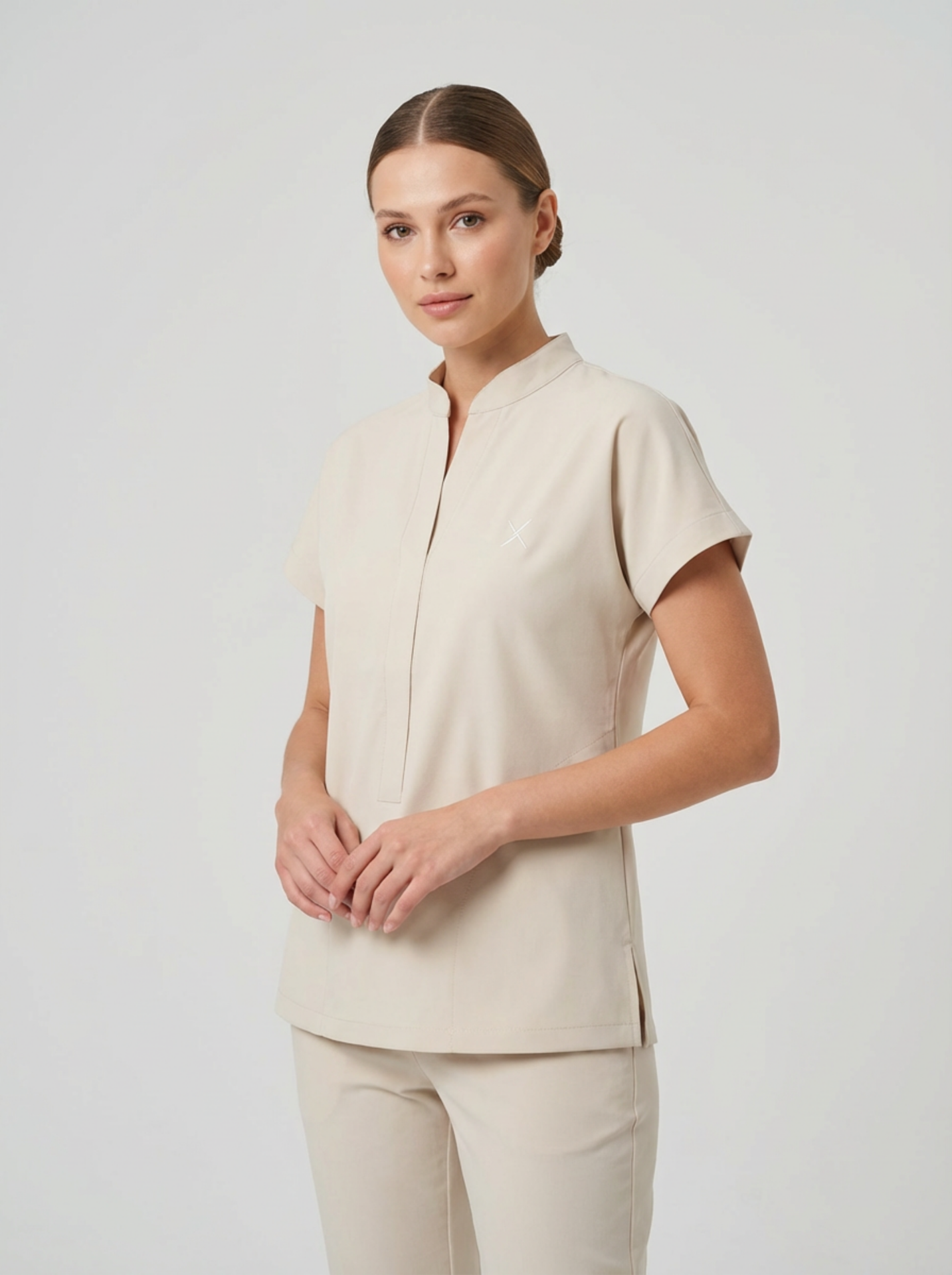Ms. Long Pat Serisi Takım 4XL - Krem 126