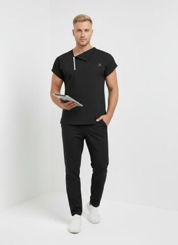 Mr. Single Collar Serisi Takım L - Siyah 113