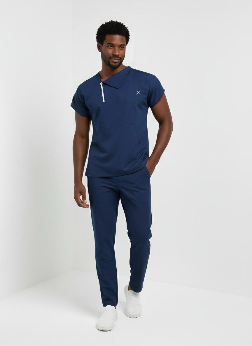 Mr. Single Collar Serisi Takım 4XL - Lacivert 116