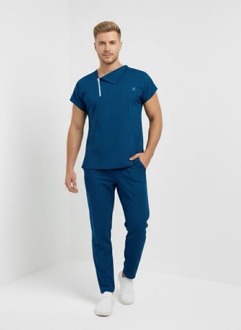 Mr. Single Collar Serisi Takım 4XL - Mavi 125