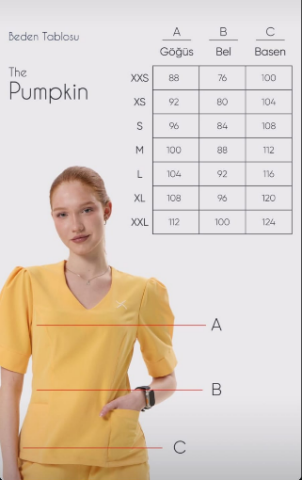 Pumpkin Serisi Takım 4XL - Gül Kurusu 123