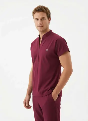 Mr. Long Pat Serisi Takım XXS - Bordo 120