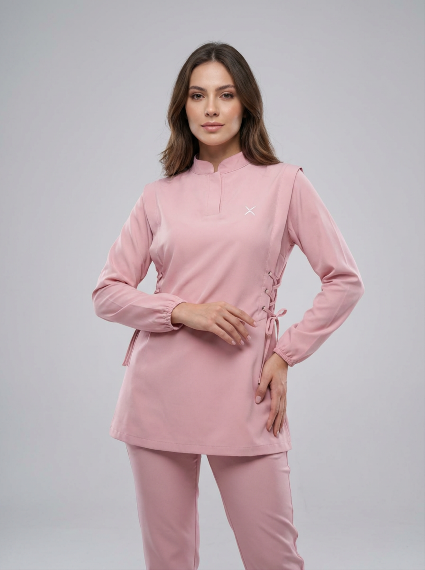 Modesty Serisi Takım XS - Gül Kurusu 123