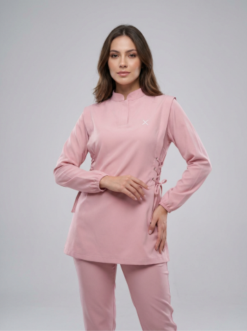 Modesty Serisi Takım XS - Gül Kurusu 123