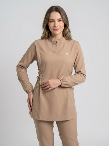 Modesty Serisi Takım XL - Bej 122