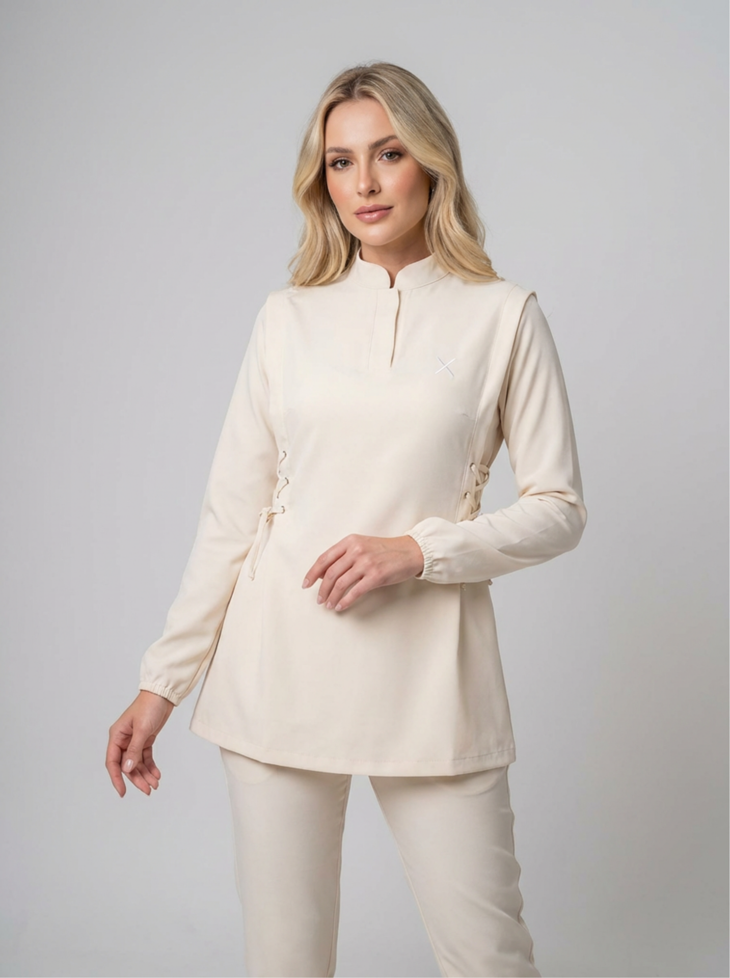 Modesty Serisi Takım M - Krem 126