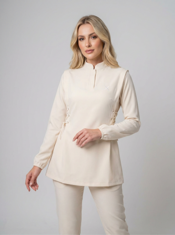 Modesty Serisi Takım 4XL - Krem 126